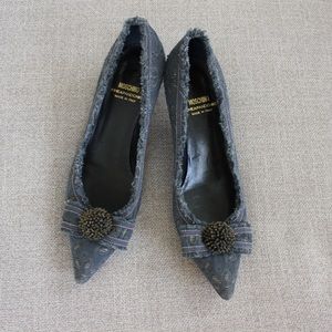 VINTAGE MOSCHINO KITTEN HEELS